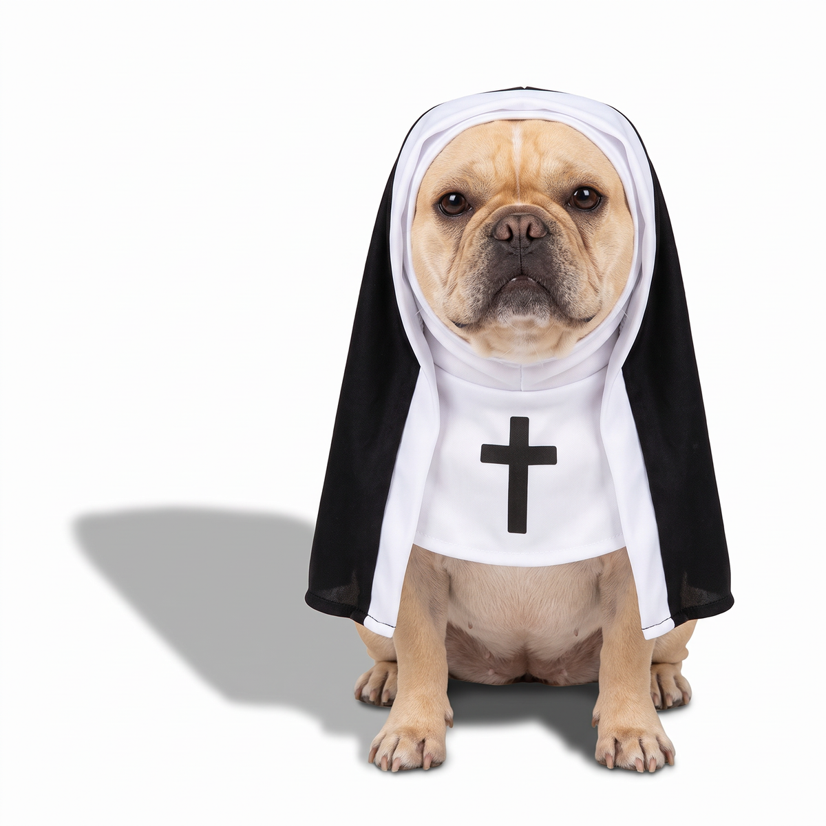 Disfraz de Monja para Gatos · Halloween
